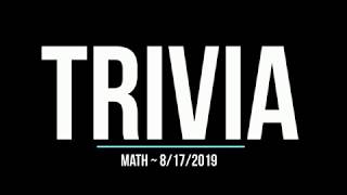 Math Trivia 4 Guild