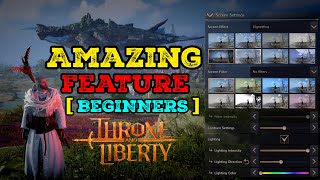 Throne And Liberty Special Photo Mode Feature in [BEGINNERS GUIDE] NA/EU