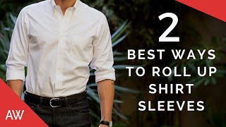 The Right Way To Roll Up Your Shirtsleeves in tamil | how to fold sleeves of shirt |  classikos