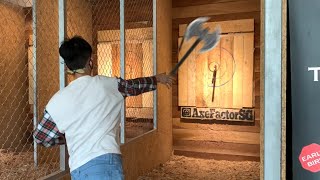 Pan Pacific Edge Buffet | Axe Throwing at Axe Factor | Arc Sonos Speaker for Jon Birthday VLOG