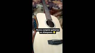 nunca compren guitarras en AliExpress