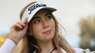 Golfer Grace Charis called 'goddess' after bra-less golf demo clip