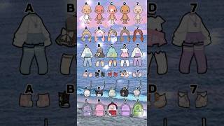 "Toca Boca Dress-Up Challenge: Who Wore It 🥰🫰 Best?"#tocaboca #tocalifeworld #cute