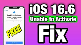 iPhone X Uable to Activate iOS 16.6 iCloud Bypass Windows Free Ramdisk tool