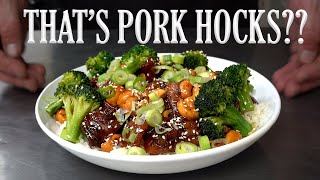 You will fall in love with this Pork Dish | Sweet and Spicy Sesame Pork Hocks | Sesame Pork