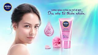 CHỐNG NẮNG DƯỠNG DA NIVEA THẾ HỆ MỚI - DỊU NHẸ TỪ THIÊN NHIÊN