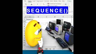 SEQUENCE FUNCTION IN EXCEL