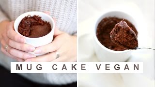 MUG CAKE VEGAN FAÇON BROWNIE | Alice Esmeralda