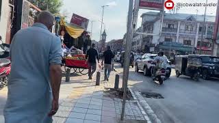 Leh to Srinagar #beautiful city of kashmir #lalchowk and old historic gurudawara sahib