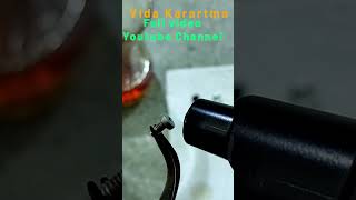 Vida Karartma Black Oxidation Patina Nasıl Yapılır #blackoxidation #blackscrew