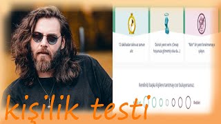 Elraen - KİŞİLİK TESTİ YAPIYOR