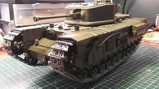 1/16 Churchill MK VII Sound Effect Testing