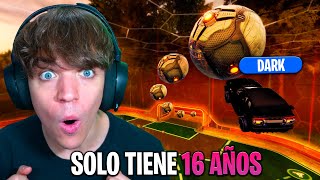 ESTE FREESTYLER CON SOLO 16 AÑOS "DARK" ANIQUILA A SUS RIVALES | ROCKET LEAGUE