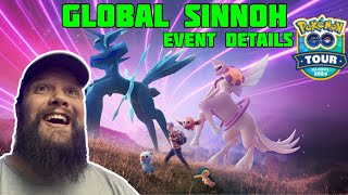 Pokemon Go Global Sinnoh Tour Event Details