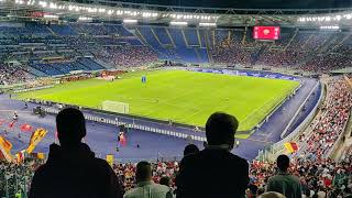 Roma Udinese 1-0 live stadio MAI SOLA MAI - Marco Conidi. Meravigliosa, finalmente allo stadio!