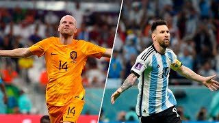 Resumen & goles ⚽ de Holanda 2 🇳🇱🔴⚪🔵 vs. Argentina 2 🇦🇷💙🤍☀️🤍💙 (3-4 Pen) 4tos de Final QATAR 2022 🇶🇦🏆