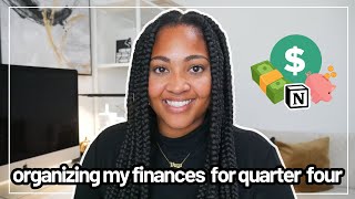 2024 QUARTERLY FINANCIAL RESET AND PLAN WITH ME! setting up our budget and goals for quarter four 💸