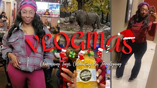 VLOGMAS 🎄| Celebrating Me! • My Face Looks Disgusting • Met A New Subbie • Friendsgiving