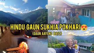 OVER MAJJA VAYO DA HARU GAU MA😍  SUKHIA POKHARI HINDU GAU | Eddie vlog26 |