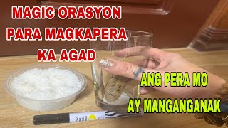 MAGIC ORASYON PARA MAGKAPERA KA AGAD NG MABILIS WALANG HUMPAY-APPLE PAGUIO1