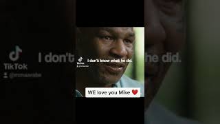 Mike Tyson get emotional about his Coach 💔