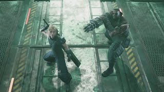 FINAL FANTASY VII REMAKE Cloud and Barret in the Reactor fandub