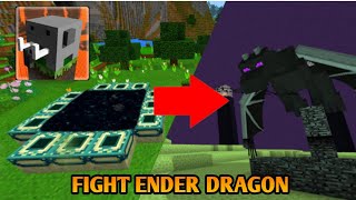 Can you fight ENDER DRAGON in Craftsman_ Building Craft (very epic)