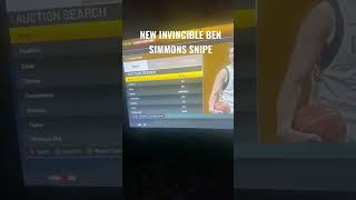 NEW INVINCIBLE BEN SIMMONS SNIPE😱😱