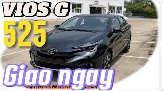 Chi tiết Vios G màu ĐEN giao ngay cực hiếm tại Toyota Bến Thành