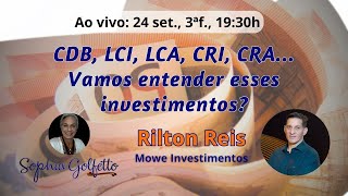 🎬 #live 25/2024 – A SOPA de LETRINHAS do MUNDO dos INVESTIMENTOS – RENDA FIXA 📈💰