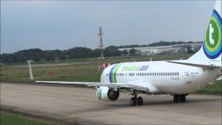 Transavia B737-800 from Maasticht-Aachen Airport to Antalya