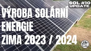 Shrnutí výroby elektřiny z FVE za Zimu 2023 - 2024 #10 Update