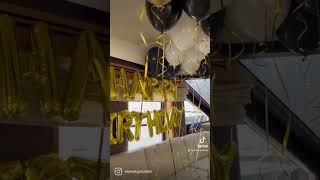 Balloon decor | yacht decor | events | birthday | cumpleaños | globos de helium | tips | aprende