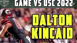 16 targets 16 catches Dalton Kincaid put his team on his back