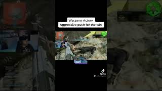 Warzone victory with aggressive push #shorts #tiktok #trending #viralvideo #warzone #bestclip