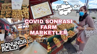 St. Jacobs Farmers Market Waterloo/Covid Sonrası Çiftlik Market Alişverişi Yaptık