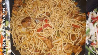 chicken chow mein noodles recipe|how to make chicken chow mein noodles|stir fry noodles