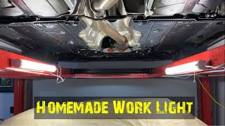 Now I Can See Underneath My Four Post Lift | DIY Work Lights