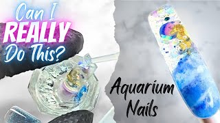 Attempting Aquarium Nails: Easy DIY Liquid Nails