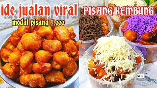 MODAL PISANG 7.000 SUDAH BISA JUALAN ‼️PANTESAN VIRAL TERNYATA ENAK BANGET‼️ PISANG KEMBUNG RESEP