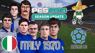 PES 2021 - Italy 1970 World Cup squad