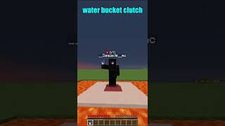 water bucket & totem & boat clutches the best  @DaquavisMC   @dream  #dream #daquavis  #minecraft