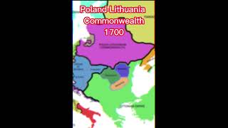 Poland Now vs Then #geography #history