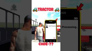 Tractor Cheat code in indian bike driving 3d || indian bike driving 3d new update #shorts