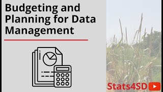 Budgeting and Planning for Data Management