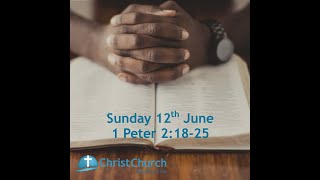 10.30am - Sunday 12th June - 1 Peter 2:18-25