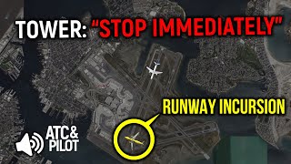 CLOSE CALL: American and Spirit Come Close to Colliding at Boston Airport | 14-AUG-2023