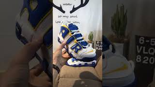 Nike Air More Uptempo"96"Primary Colors" Nike Air More Uuptempo “White/Multi”      Size：36—45