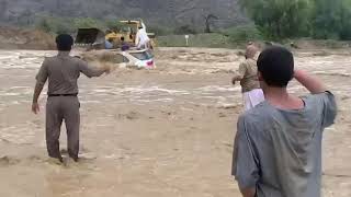 JCB Rescue mission in Saudi Arabia Al Baha