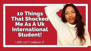 10 Things That Shocked Me As An International Student In The Uk | Clumsy Nigerian Girl Ep 5